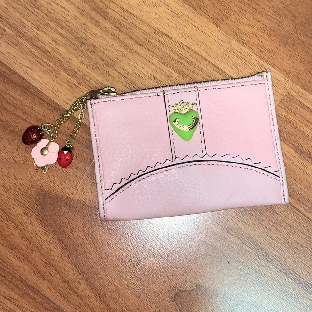 Original Juicy Couture ✨Super Rare✨ Leather Coin Purse
